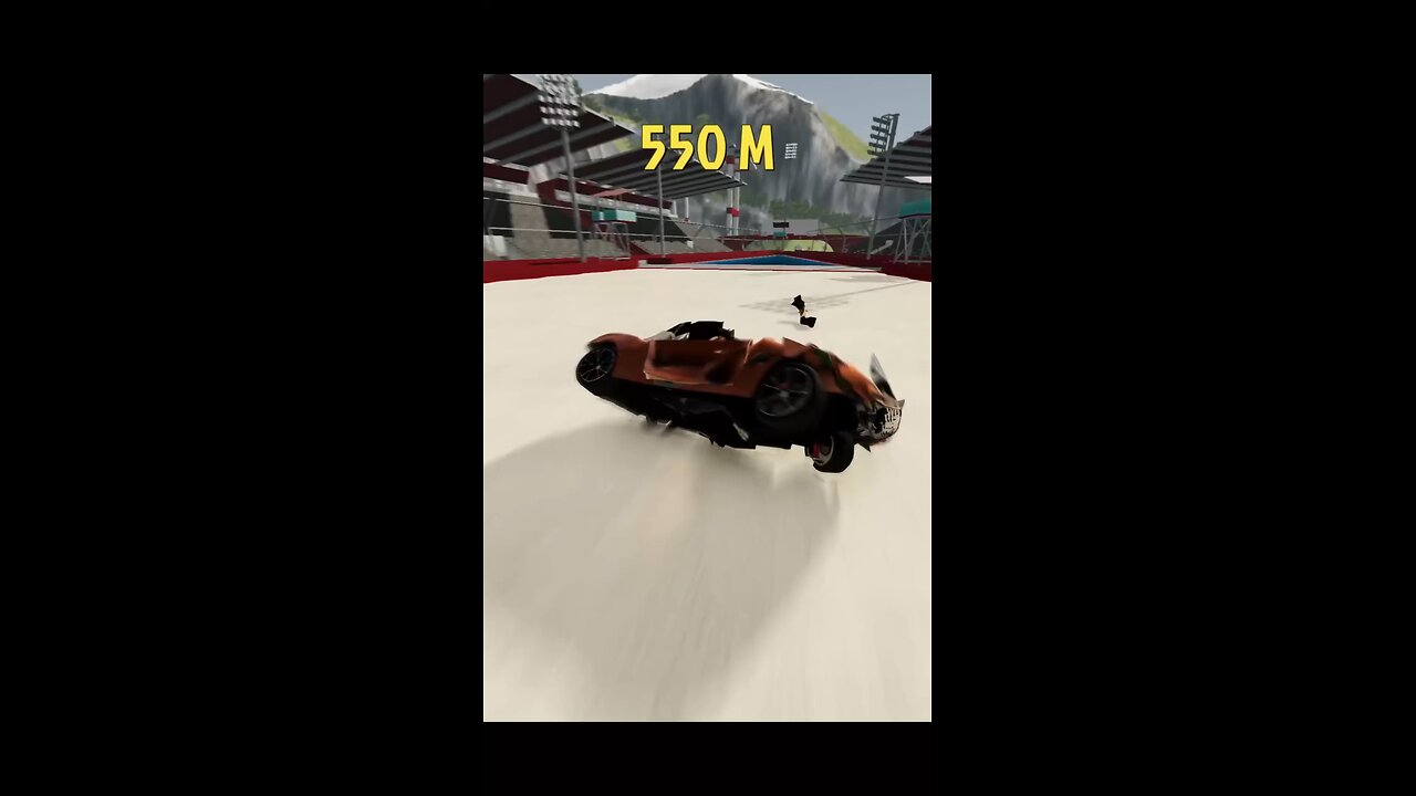 CAR VS SPEED JUMP TEST