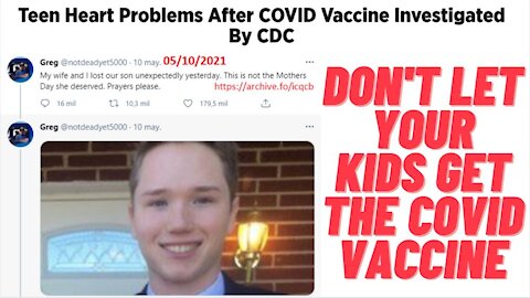 CDC Investigating Dangerous Covid Vaccine Side Effects On Children