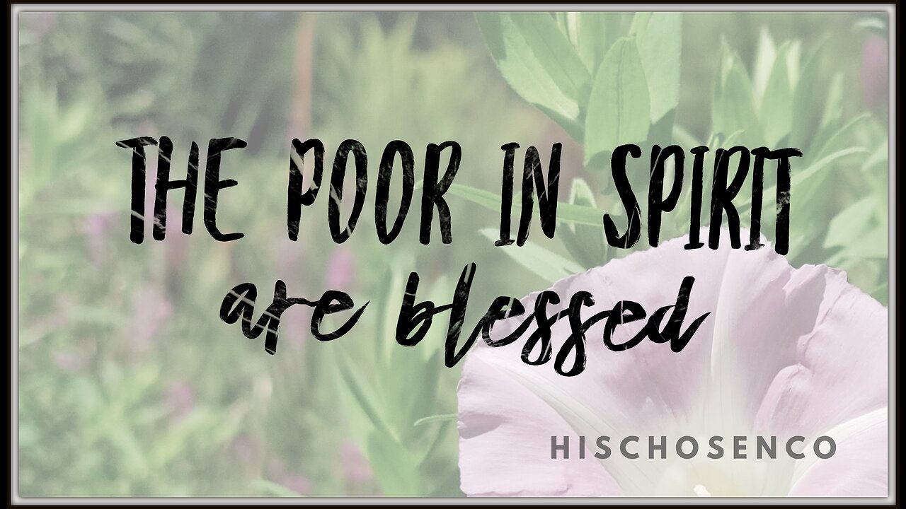 Beatitudes Study - Week 1 | I Am Blessed | HisChosenCo Study Club