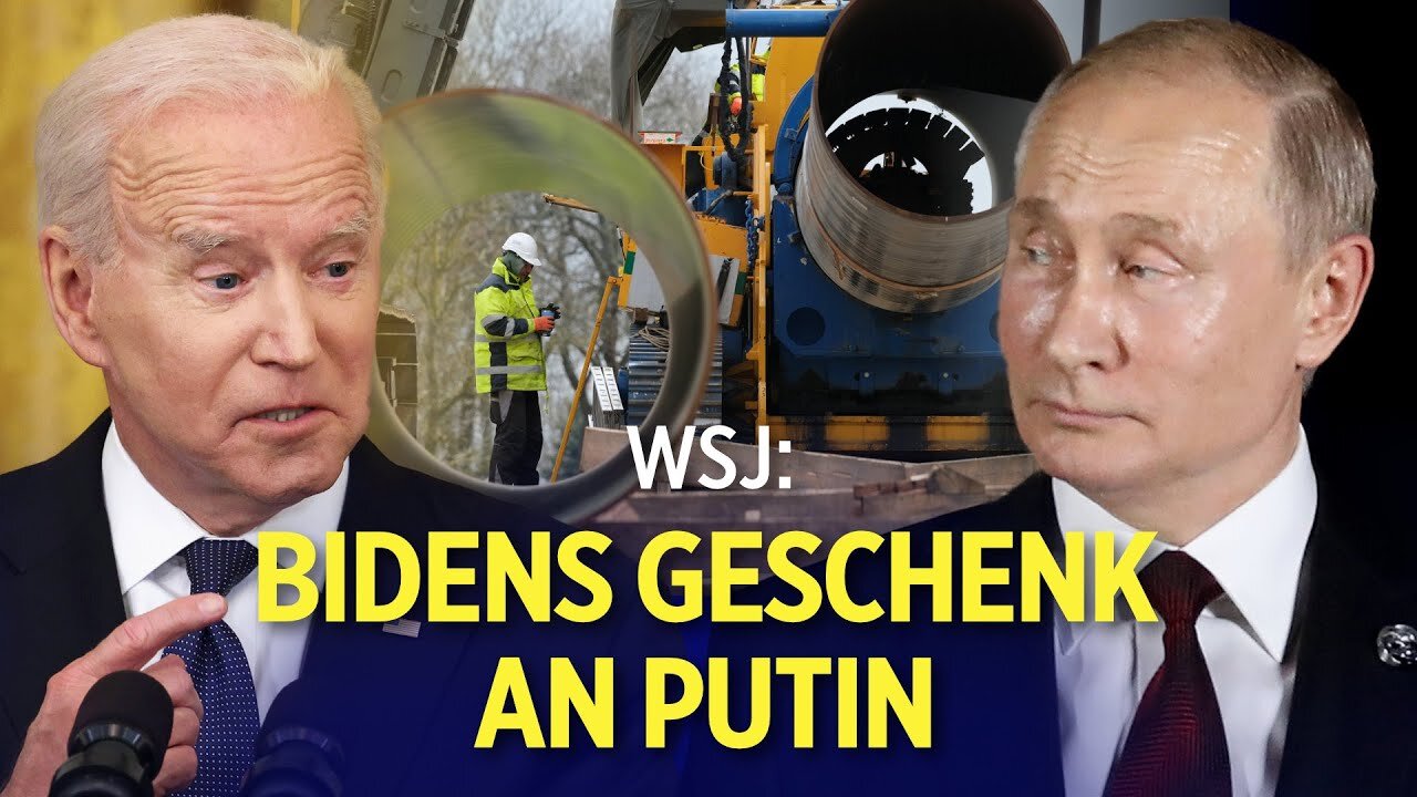 Wall Street Journal kritisiert Bidens Entscheidung über Nord Stream 2 Pipeline