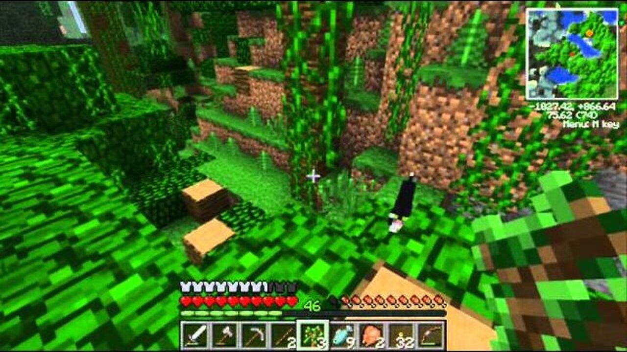 Let's Play Minecraft part 11 - Jungle Kitty Adventure of Doom