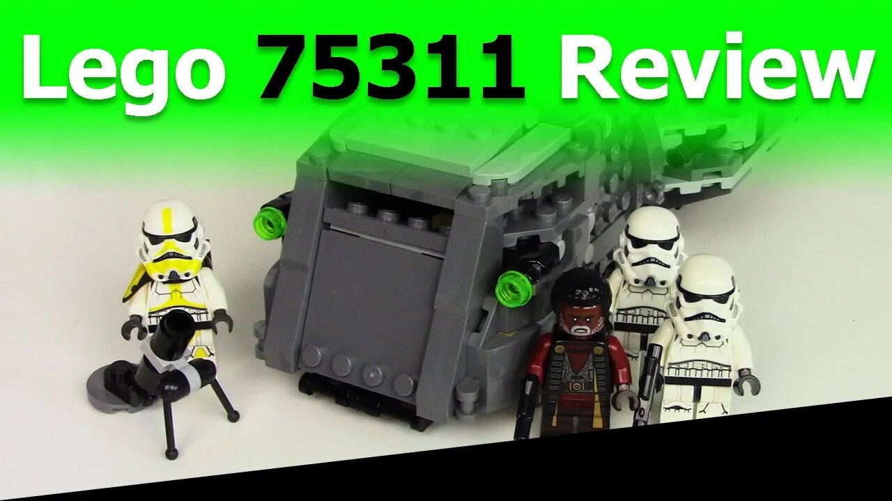 Is Lego Star Wars 75311 Priced Fairly? - Set Review