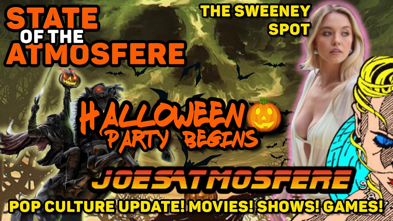 Saturday Night Review, Halloween Party Begins & The Sweeney Spot, State of the Atmosfere Live!