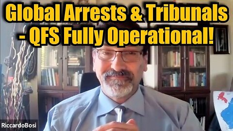 Riccardo Bosi Critical Update 10/19/24: Global Arrests & Tribunals - QFS Fully Operational!