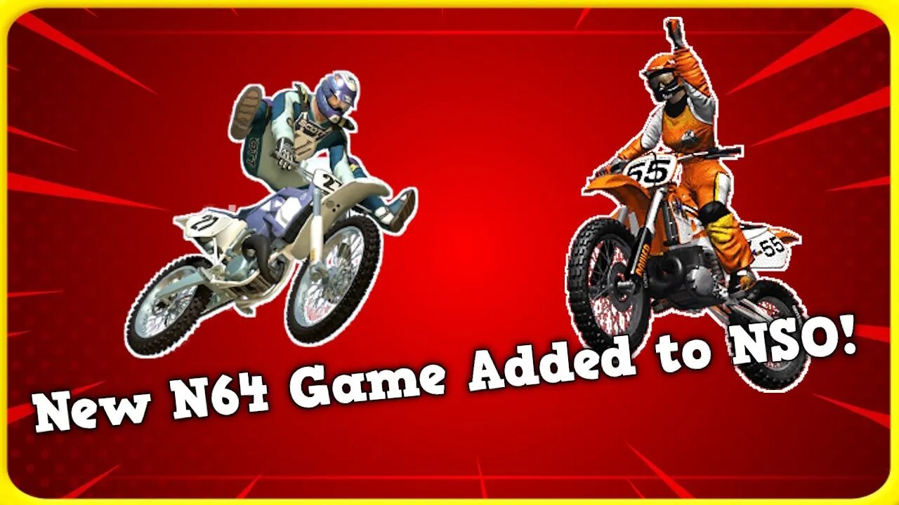 Excitebike 64 Added to Nintendo Switch Online