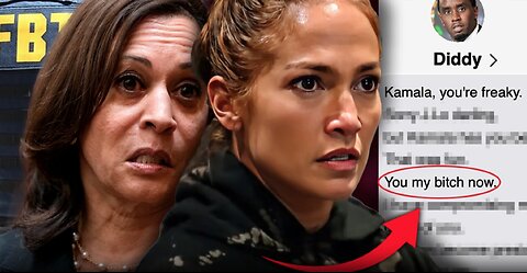 FBI Seize Diddy 'Blackmail Tapes' Featuring Kamala Harris and J.Lo