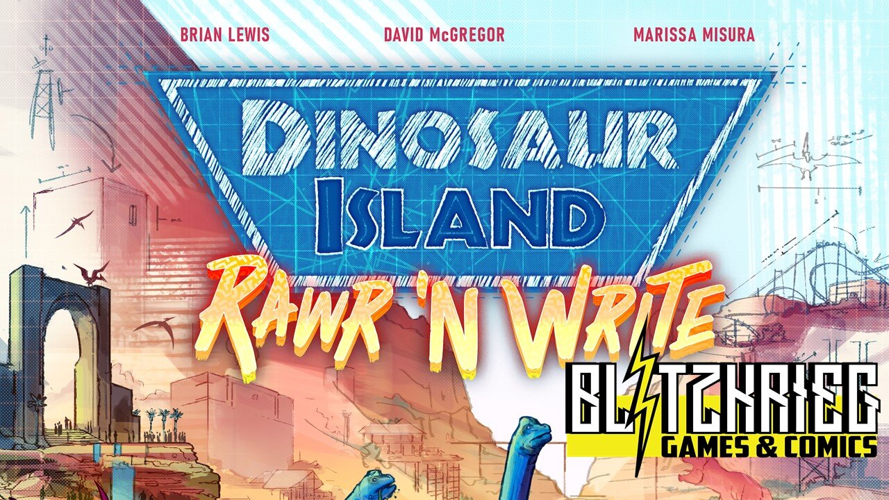 Dinosaur Island: Rawr 'n Write Kickstarter Unboxing