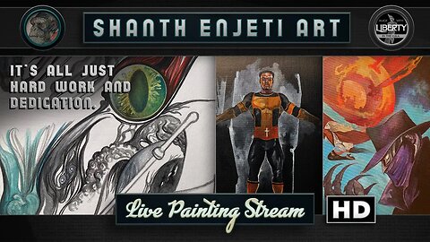 🔴 LIVE! Positively Painting Pulp Horror Comics | Live at the IRON AGE COMICS FORGE!