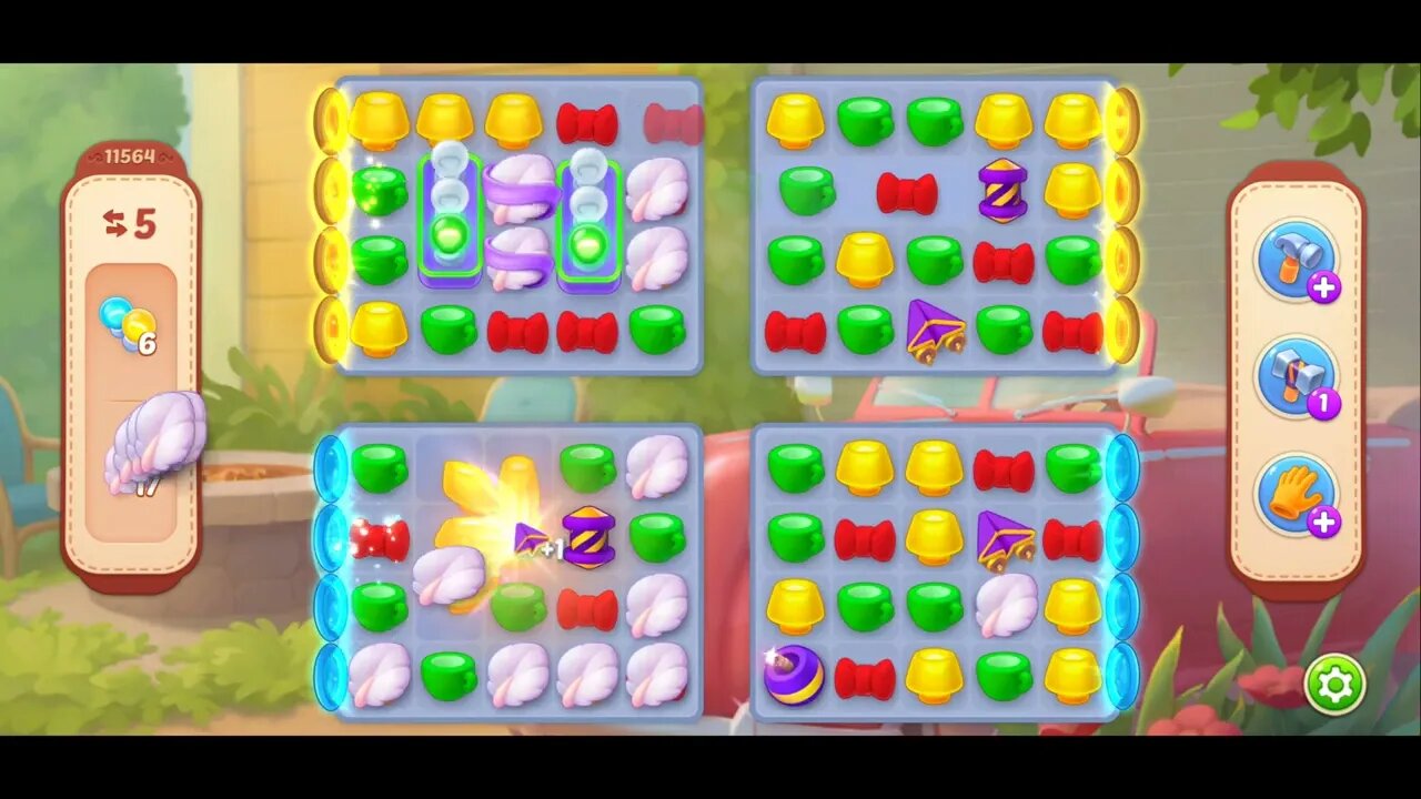 Playrix Homescapes Gameplay Walkthrough Level 11564