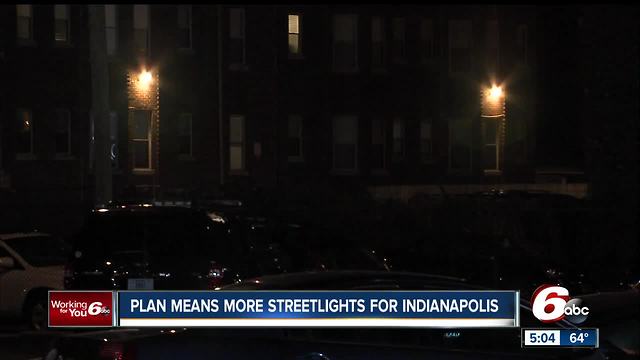 Streetlight funding approved in Indianapolis