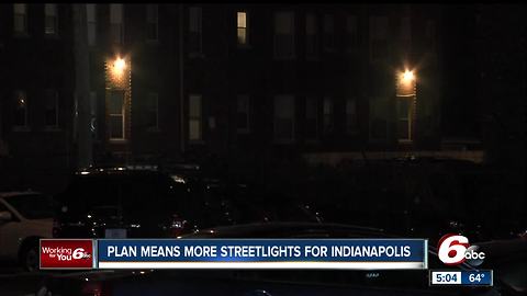 Streetlight funding approved in Indianapolis