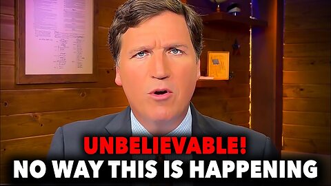 Tucker Carlson: "I EXPECT You To Take This Matter SERIOUSLY!"