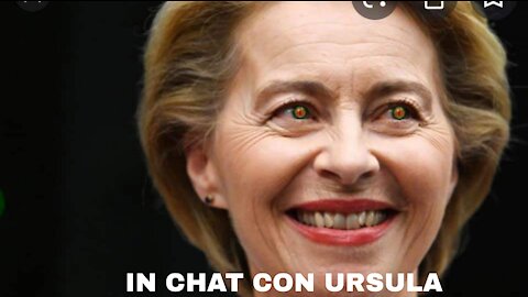 IN CHAT CON LA PRESIDENTE DELL'UNIONE EUROPEA URSULA. ELISEO BONANNO . 10-03-21 .