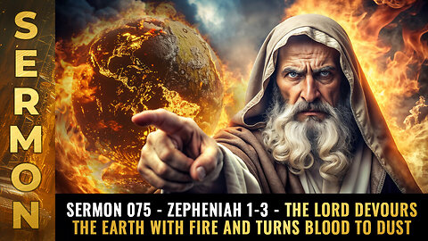 Sermon #075 - Zepheniah 1-3 - The Lord DEVOURS the Earth with fire and turns BLOOD to DUST