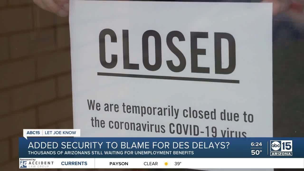 Added security to blame for DES delays?