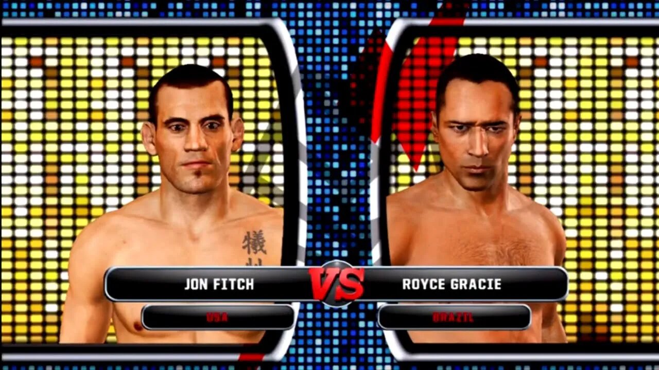 UFC Undisputed 3 Gameplay Royce Gracie vs Jon Fitch (Pride)