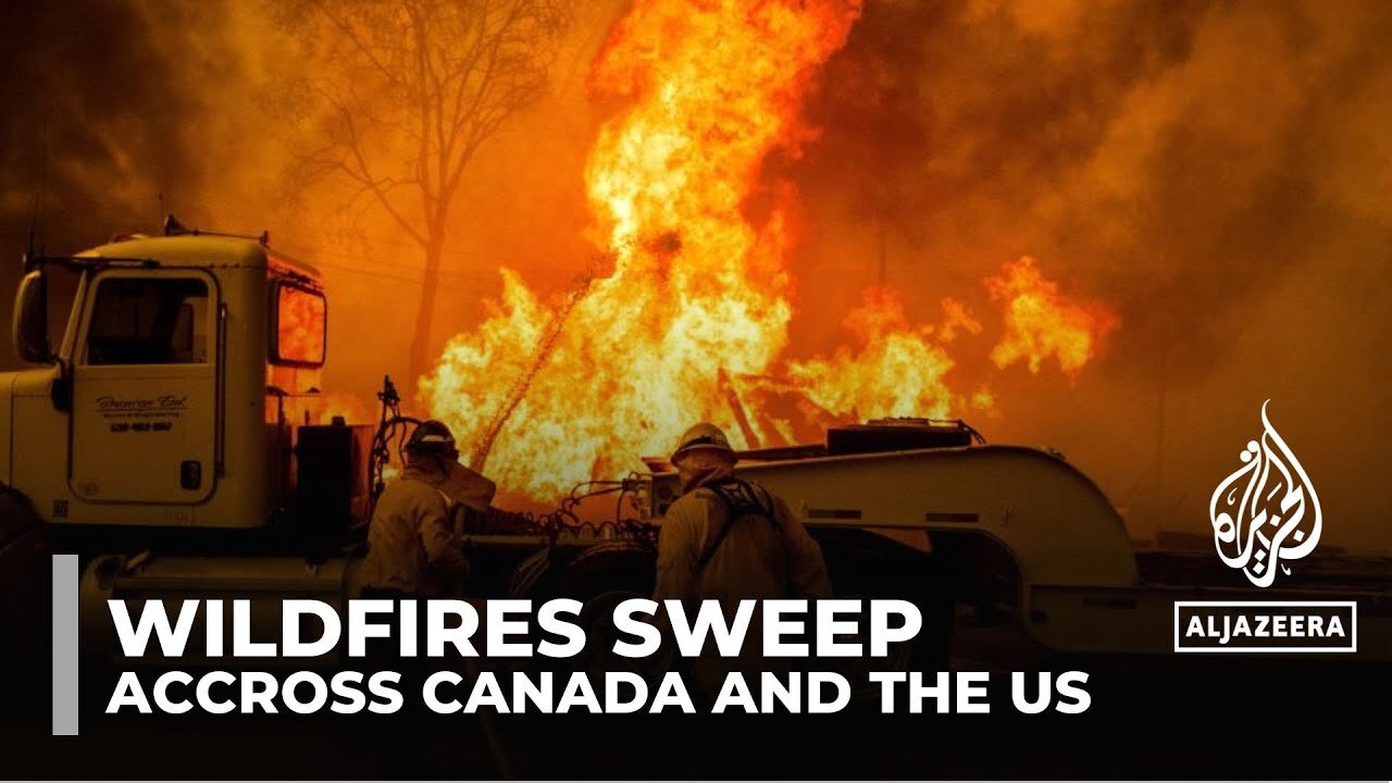 Wildfires ravage US and Canada prompting more evacuations, warnings| RN ✅