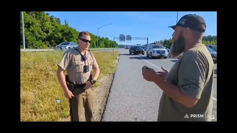 Bandit the pedddoooo blocks traffic with big d and Santa...but he was never there