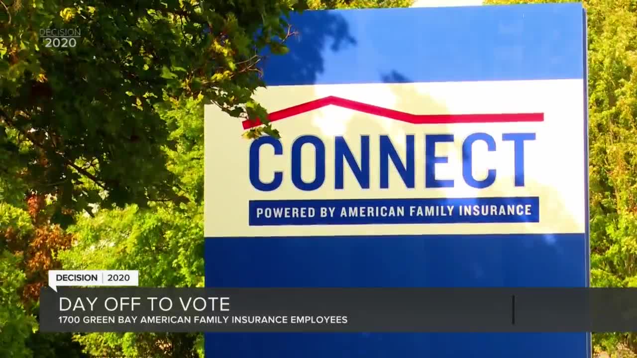 Some Green Bay employees are getting the day off to vote