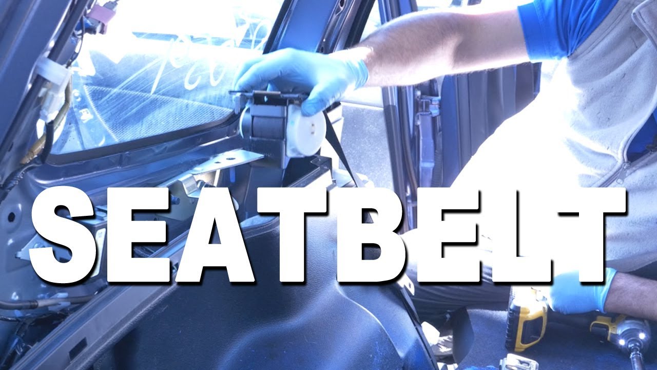 How to remove a rear seat belt - 2009 Subaru Forester