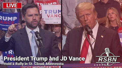 Thousands converge in St. Cloud for first Minnesota Trump rally with Vance