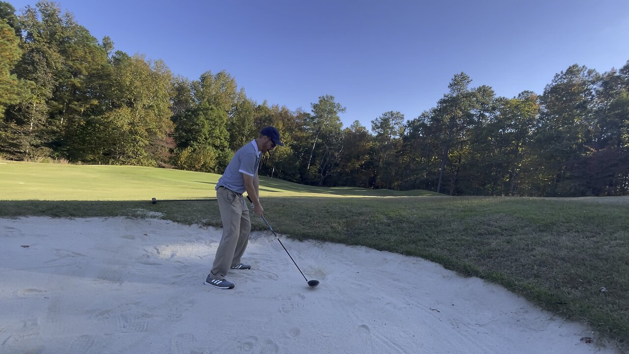 🏌🏼‍♂️Driver out of a sand trap ⛳️