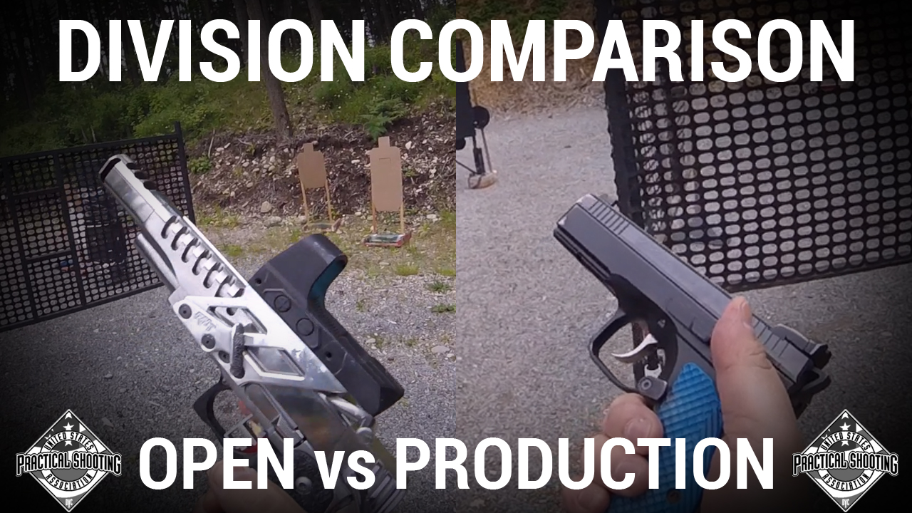 USPSA Open vs Production