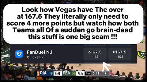 Rigged Dallas Wings vs Seattle Storm OVER/UNDER | ALL I CAN DO IS LAUGH WAKE UP PEOPLE !!! #wnba