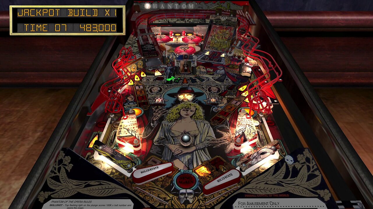 Let's Play: The Pinball Arcade - The Phantom of the Opera (PC/Steam)