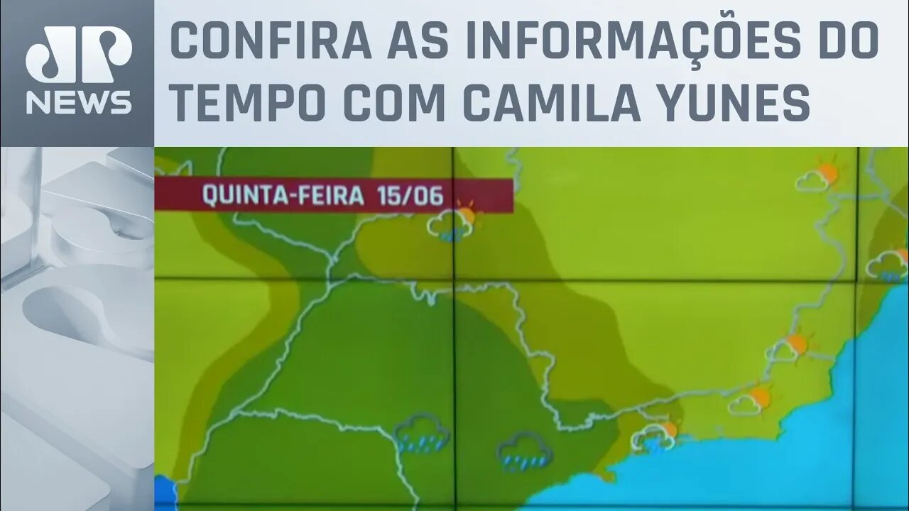 Tempo continua chuvoso em SP, mas fica firme no RJ e BSB | Previsão do Tempo