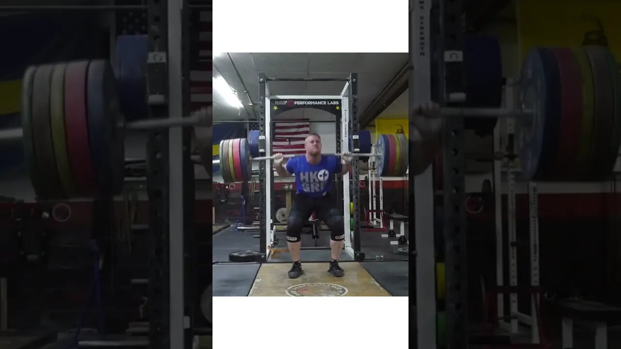 210 kg / 462 lb - Back Squat