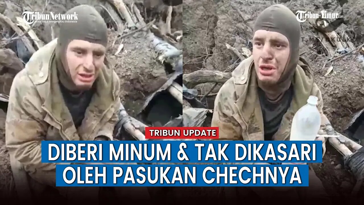 Sikap Manusiawi Pasukan Chechnya Pada Tentara Ukraina yang Menyerah