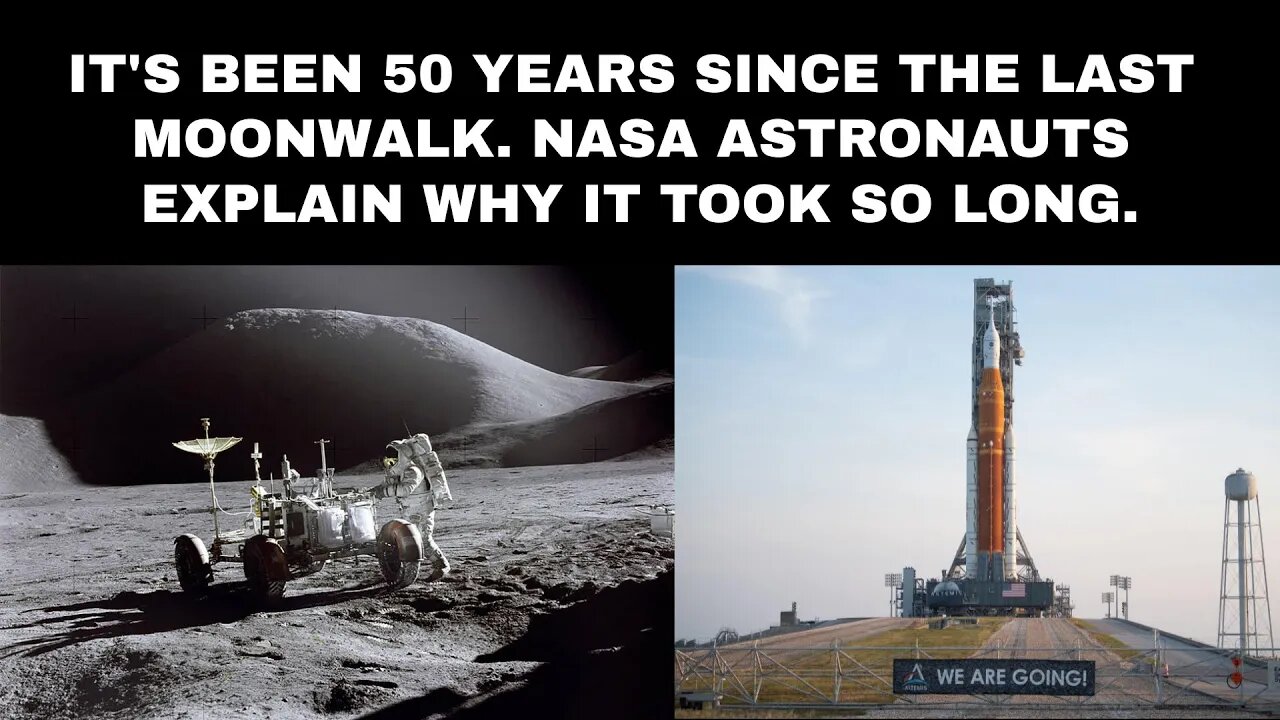 It's been 50 years since the last moonwalk. NASA astronauts explain why it took so long.