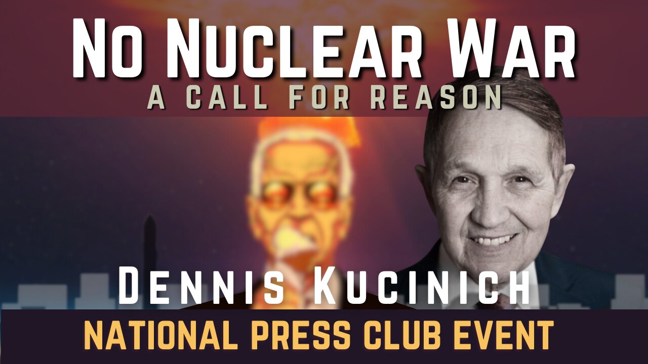 Dennis Kucinich at No Nuclear War event • National Press Club, Washington, DC • Dec 7, 2024