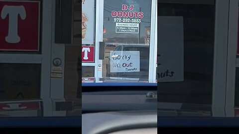 No Donuts for You!!