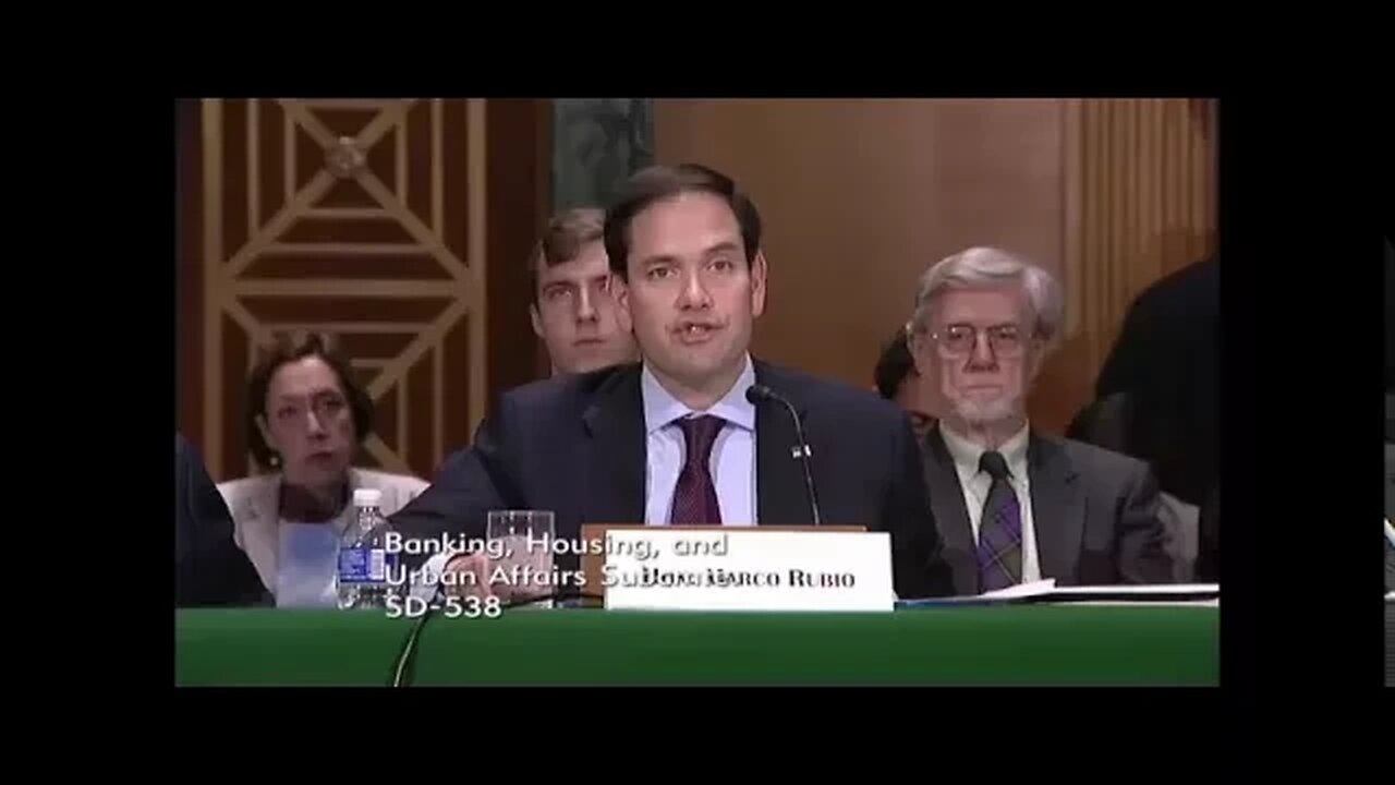 Rubio Testifies at Senate Hearing on Global Ministries Foundation, HUD Inspections Process