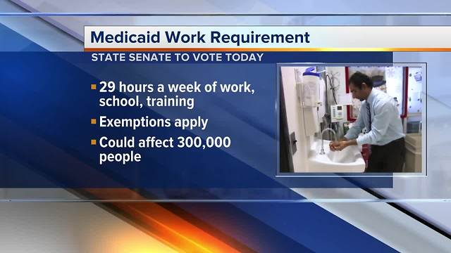 MI Senate to vote on bill that would require people on Medicaid to work