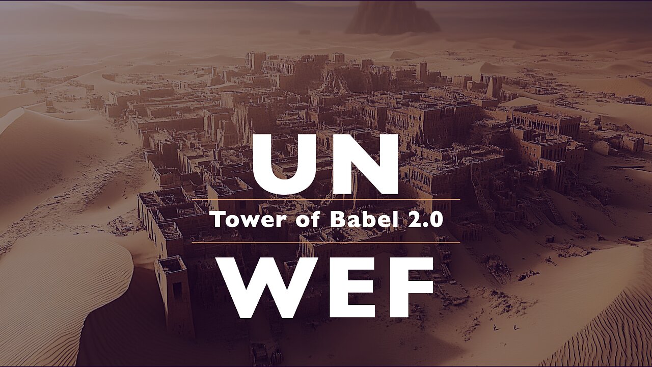 The United Nations and the World Economic Forum: Tower of Babel v 2.0