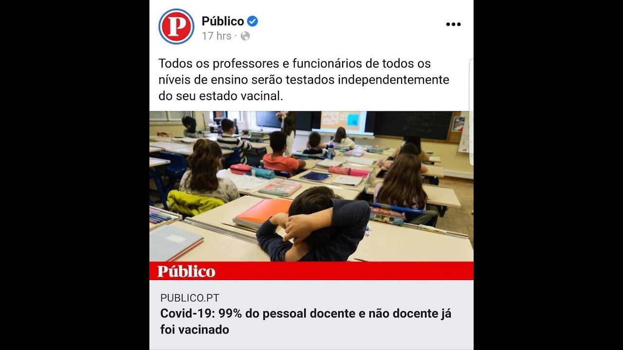 MENTIRA... "FAKE" dizem os professores.