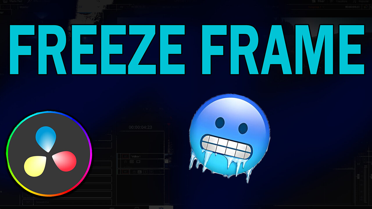 How To Freeze Frame In Davinci Resolve