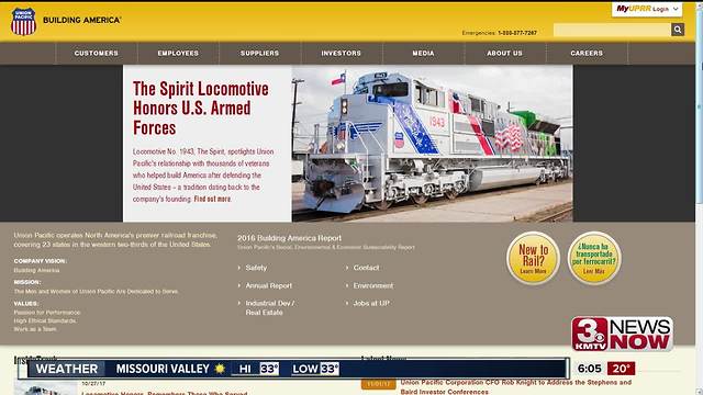 Union Pacific unveils Spirit Locomotive