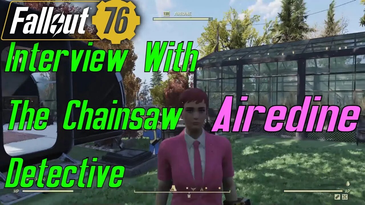 A Error Filled Fallout 76 Interview With Chainsaw Detective Airedine It Just Works Alright