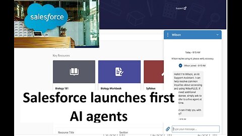 Salesforce launches AI powered customer service agents