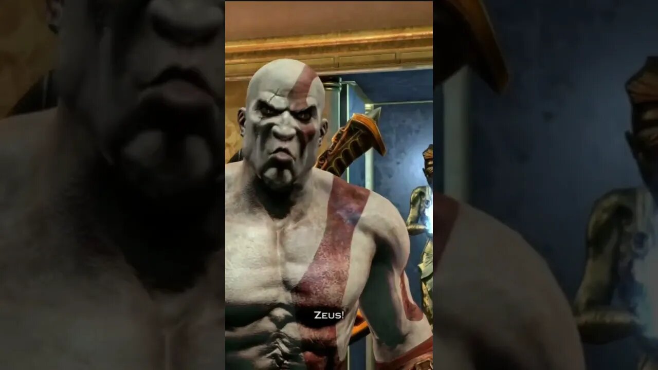 "The Emotional Bond: Kratos and Pandora's Fiery Confrontation - God of War III"