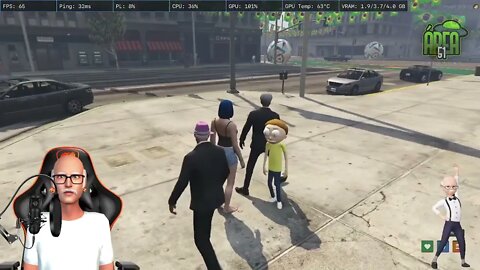 GtaV-Roleplay Conheci o Morty do "rick e morthy"