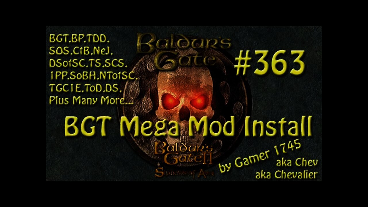 Let's Play Baldur's Gate Trilogy Mega Mod Part 363