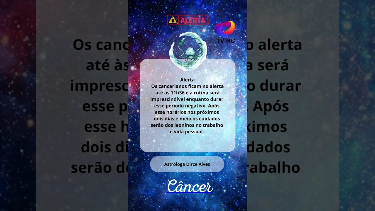 Câncer - Signo em #alerta! Confira aqui como será seu dia! #shorts