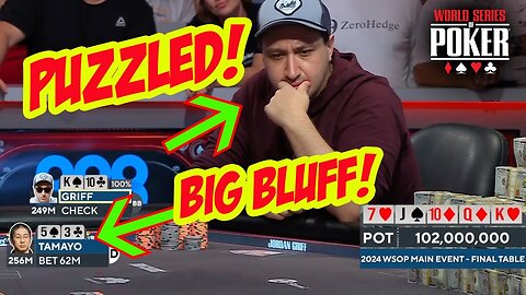 What Would You Do, Facing a Bluff Heads-Up for $10,000,000?!| RN ✅