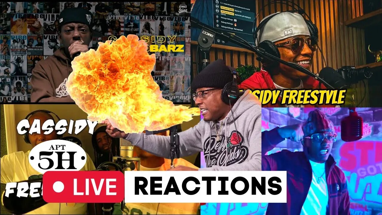 "Live Freestyle Madness 4: Cassidy and Others Spit Fire!"