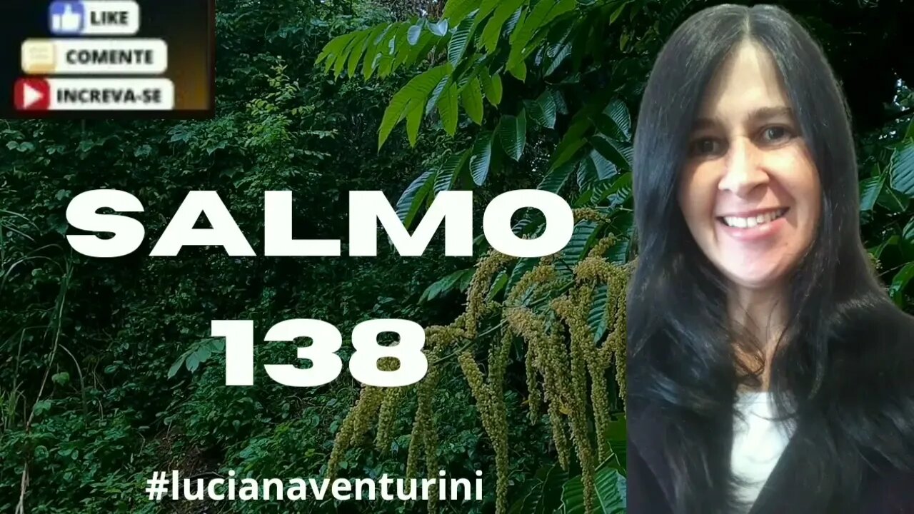 Salmo 138 Tu me conservas a vida #lucianaventurini #salmo